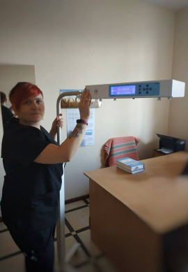 Вітаємо лікарню Київської області з придбанням неонатальної лампи Tende CareBlue